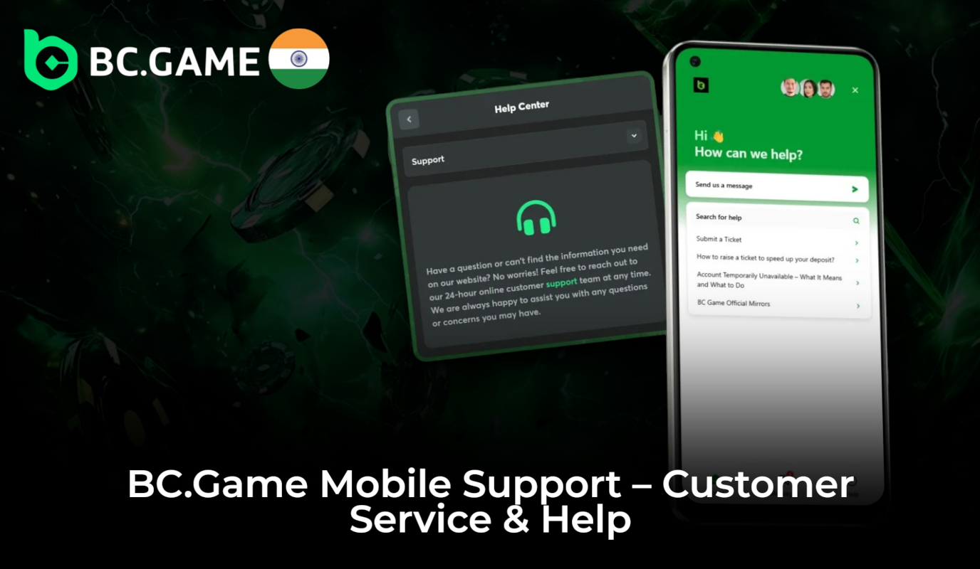 BC.Game Mobile App – Customer Service & Support